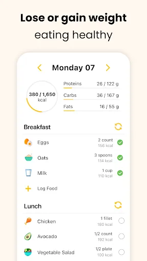 Fitia - Diet & Meal Planner スクリーンショット