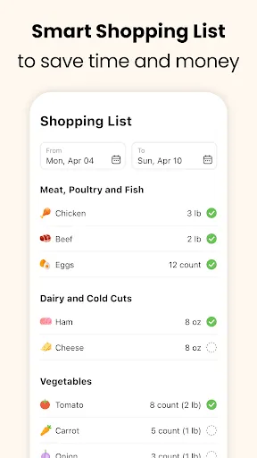 Fitia - Diet & Meal Planner スクリーンショット