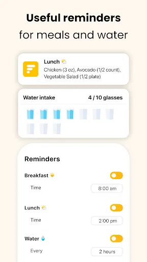 Fitia - Diet & Meal Planner スクリーンショット