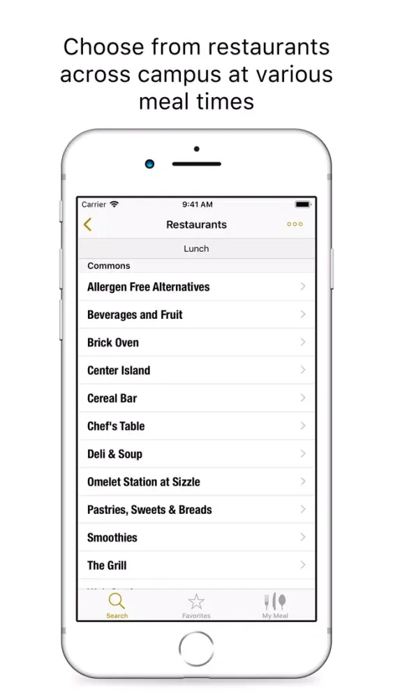 Nutrition - Vanderbilt Screenshots