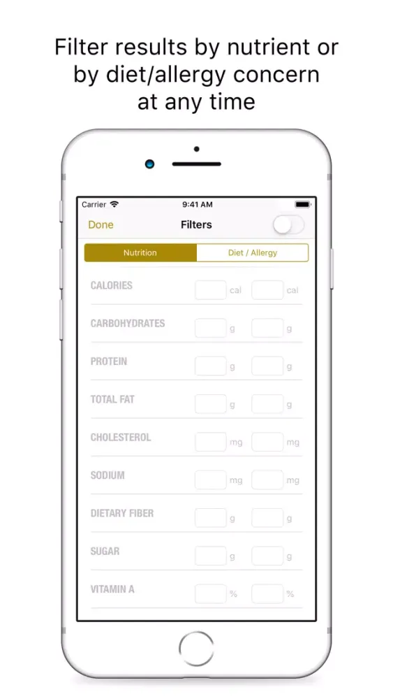 Nutrition - Vanderbilt Screenshots