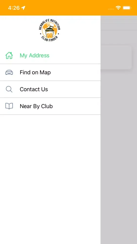 Nutrition club finder スクリーンショット