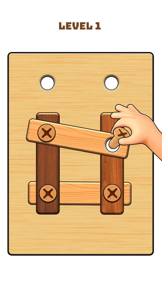 Nuts & Bolts Game: Wood Puzzle Screenshots