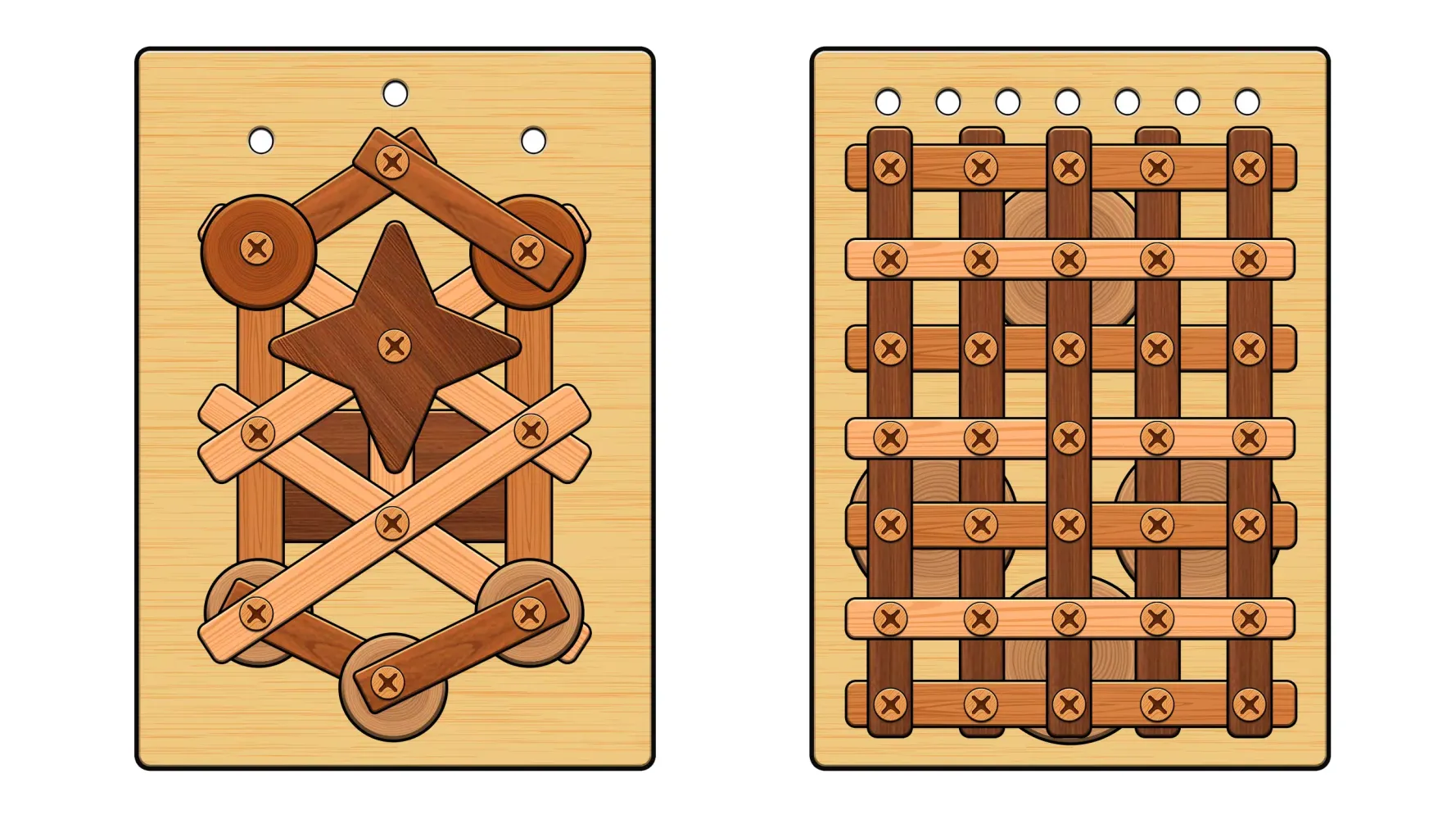 Nuts & Bolts Game: Wood Puzzle Screenshots