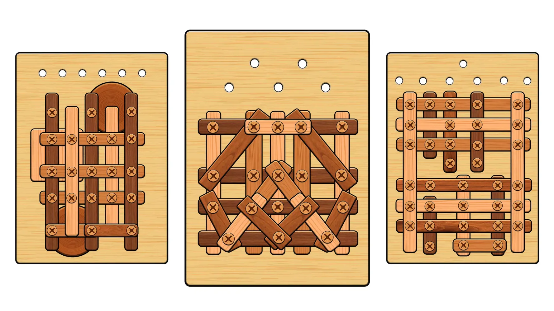 Nuts & Bolts Game: Wood Puzzle Screenshots