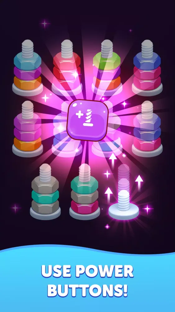 Nuts Sort - Color Bolt Screenshots