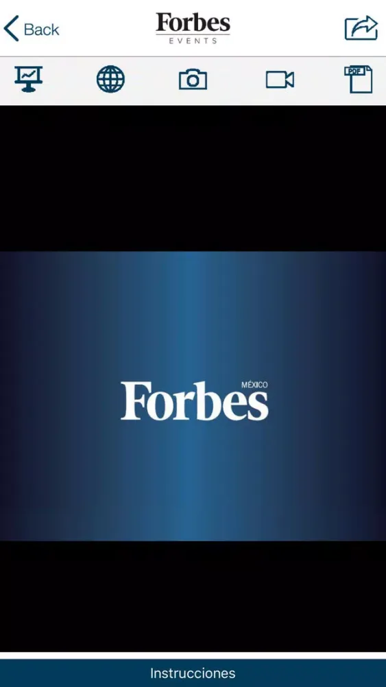 Ảnh chụp màn hình của Forbes Events
