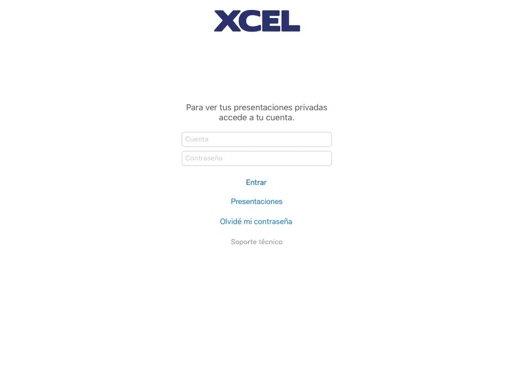 Tangkapan skrin XCEL iPad 