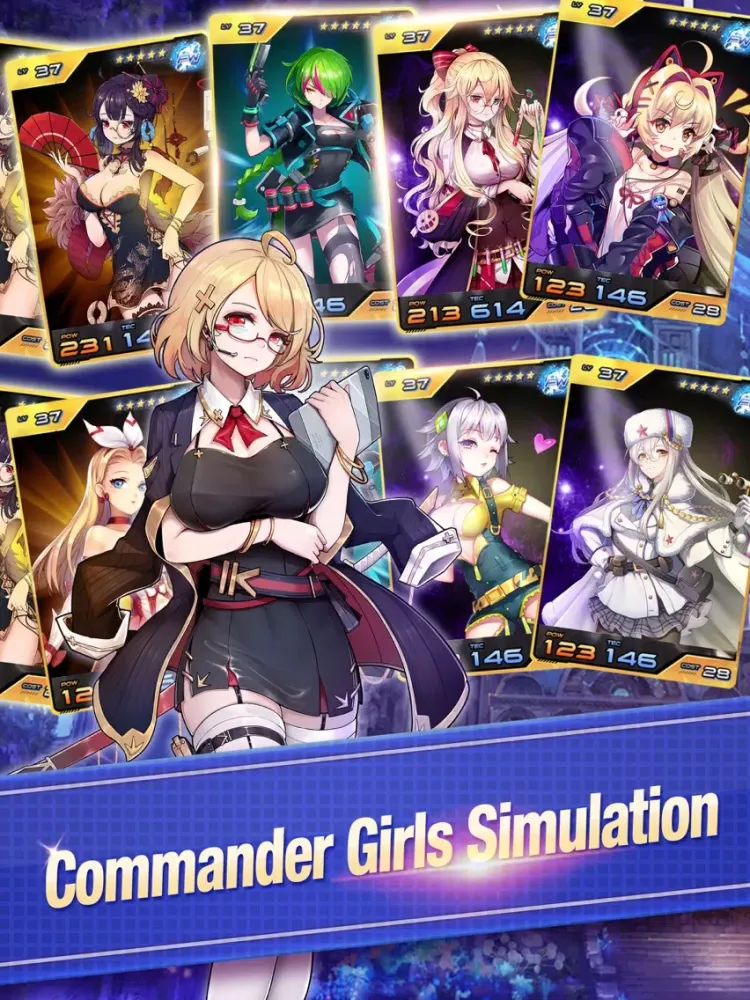 Battle of Eden-Girls Frontier iPad  스크린샷