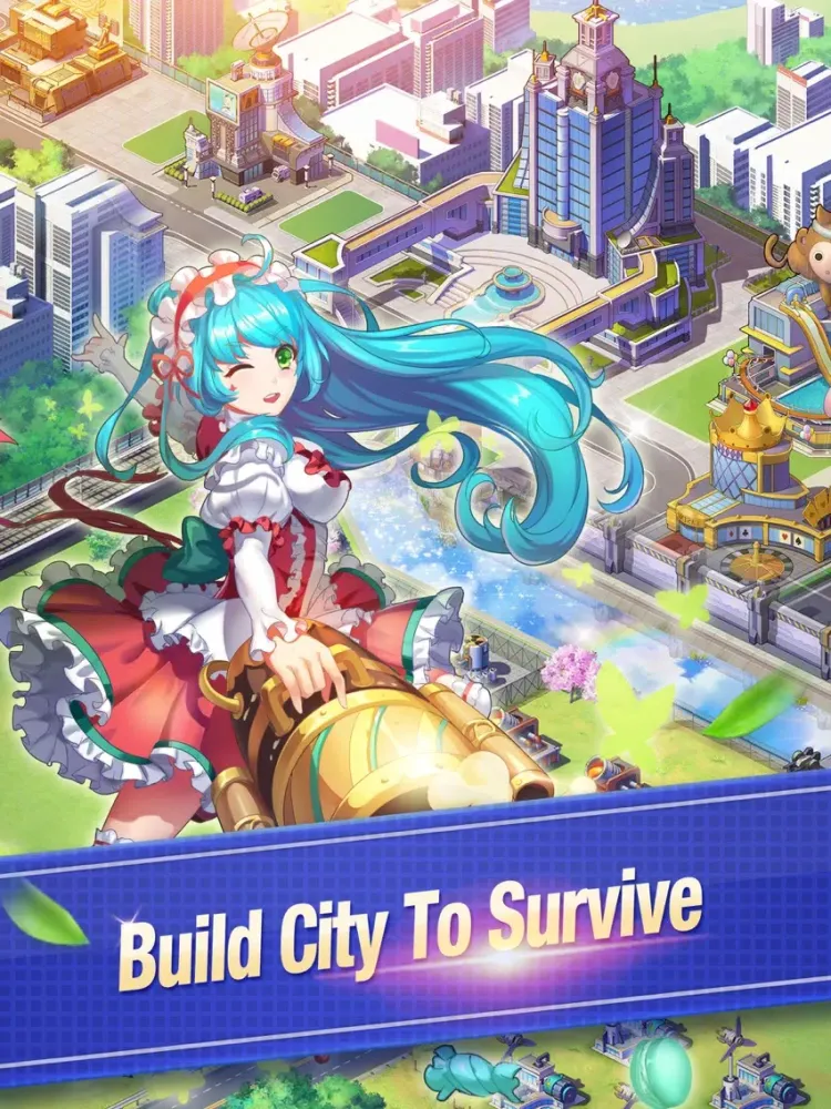 Battle of Eden-Girls Frontier iPad  스크린샷