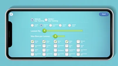 Screenshot di Solfeggio Training