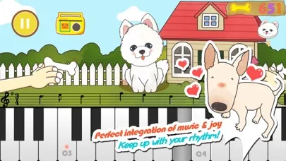صور Puppy Concert-Listen to melody & play it on instruments