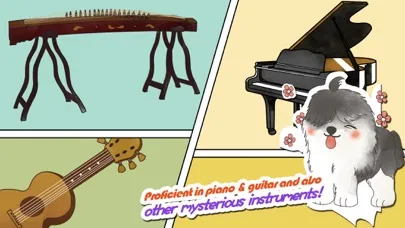 صور Puppy Concert-Listen to melody & play it on instruments