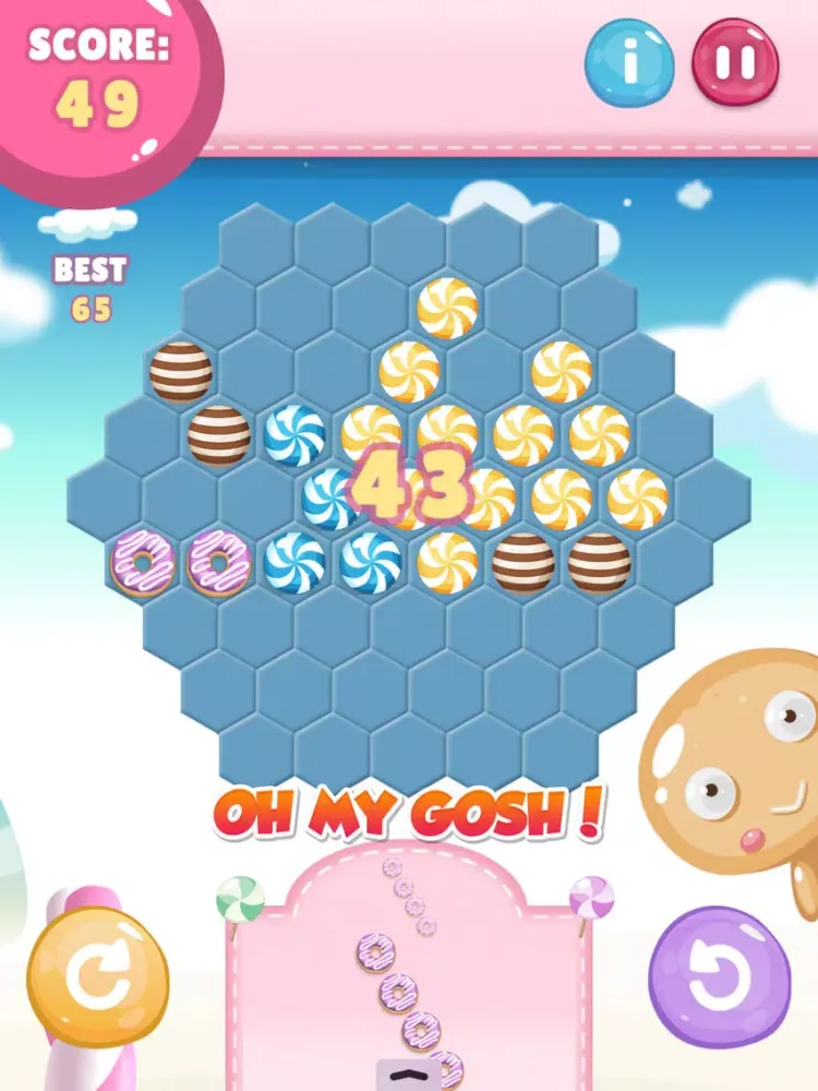 Spin Candy - Rotate your candy again and again ! iPad Screenshots