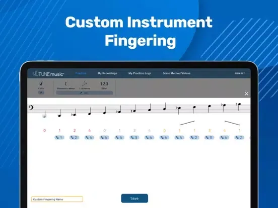 ภาพหน้าจอของ Music Scales - NuTune Music iPad 