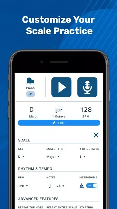ภาพหน้าจอของ Music Scales - NuTune Music