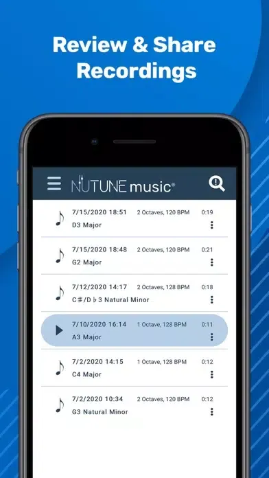 ภาพหน้าจอของ Music Scales - NuTune Music