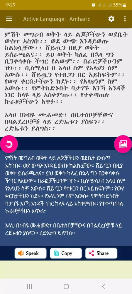 صور Amharic Arabic English OCR
