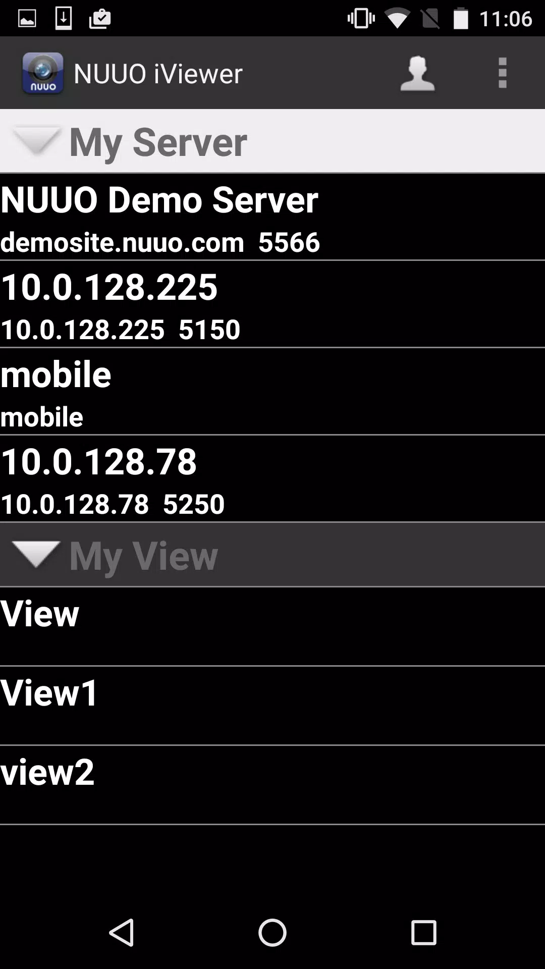 NUUO iViewerscreenshot dell'app2