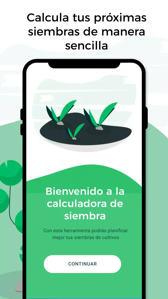 Calculadora de Siembra Screenshots