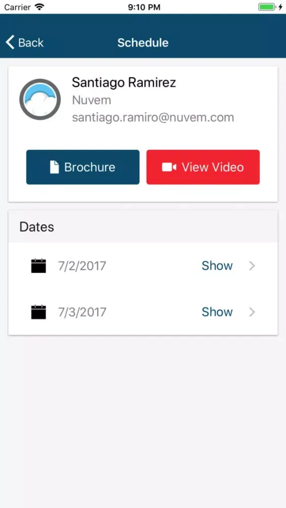 Ảnh chụp màn hình của Rede Connect