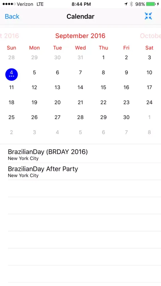 Captures d'écran de Brazilian Day New York (BRDAY)