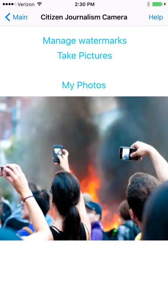 PhotoJournalist سکرین شاٹس