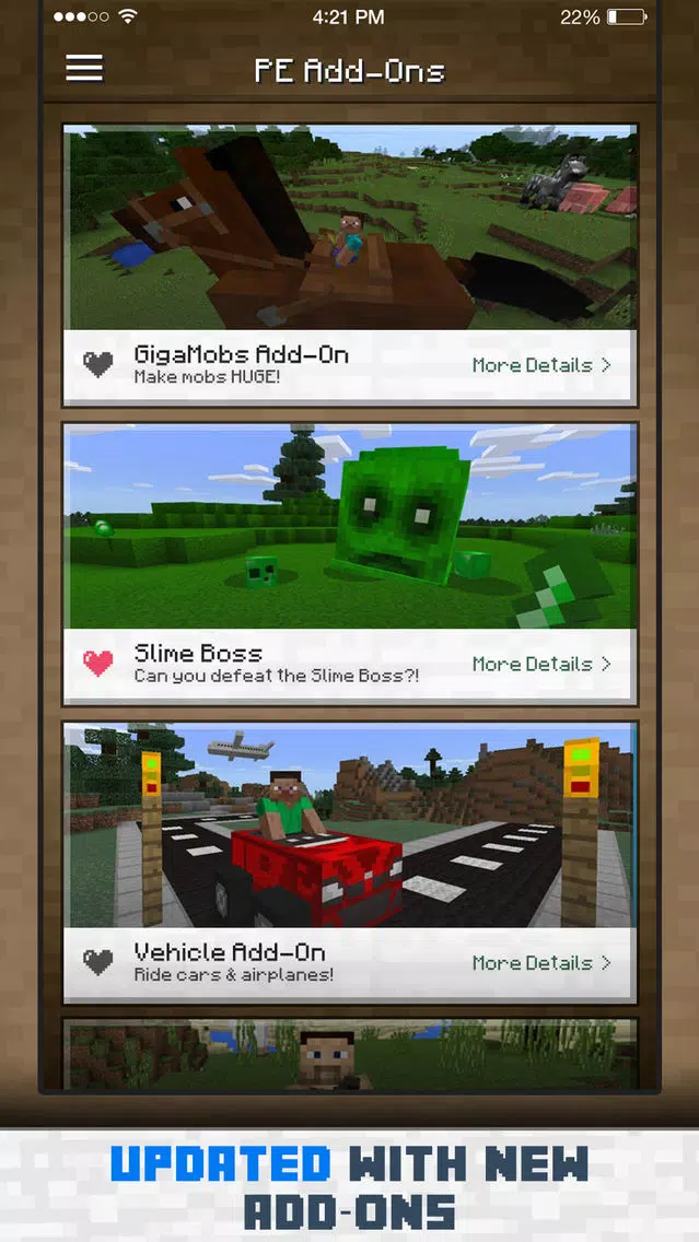 Capturas de pantalla de Add-Ons for Minecraft PE