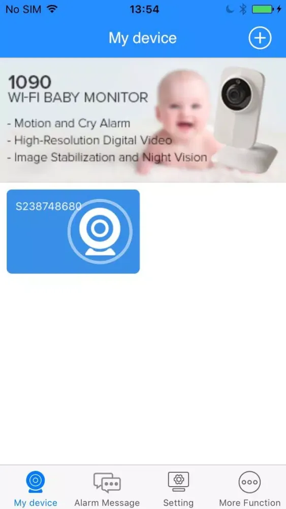 Скриншоты Nuvita Baby Monitor