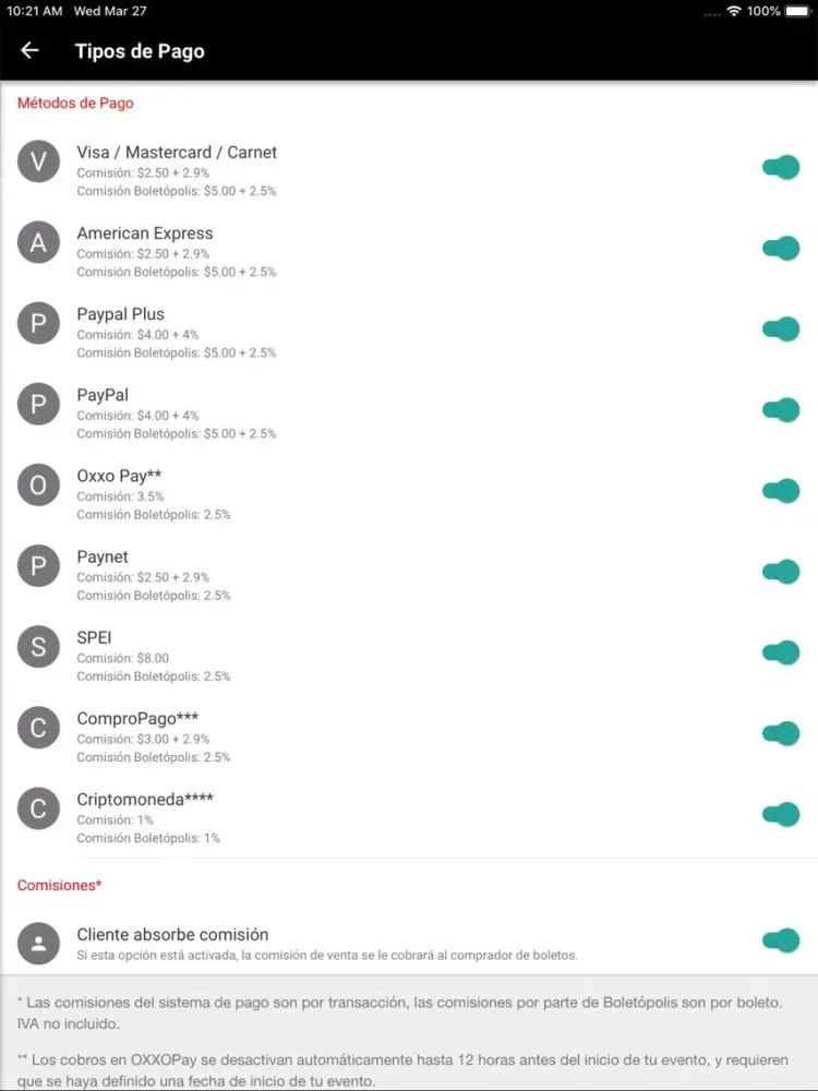 Boletópolis iPad  스크린샷
