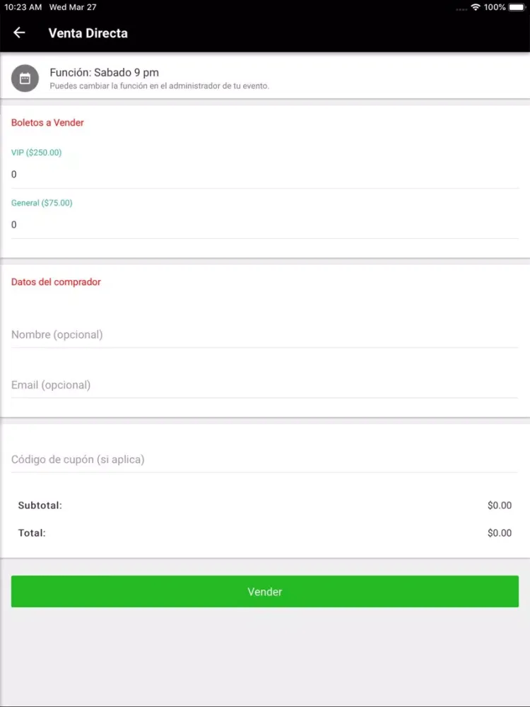 Boletópolis iPad  스크린샷