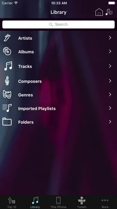 Capturas de pantalla de Nuvo Player