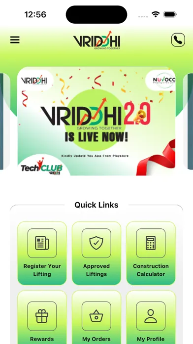 Nuvoco-Vriddhi স্ক্রিনশট