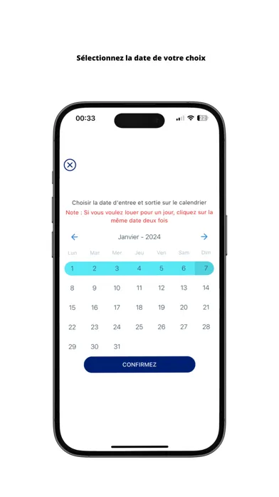 Zrzuty ekranu Homely - App de Reservation