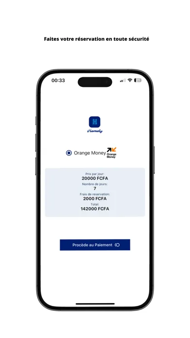 Zrzuty ekranu Homely - App de Reservation