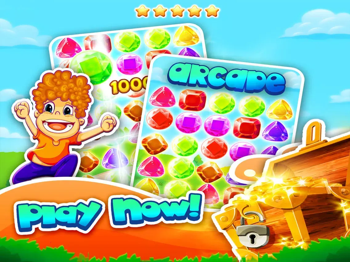 Jewel Candy Bash - be an alien pop hero to feed hungry babies monsters iPad  Screenshots