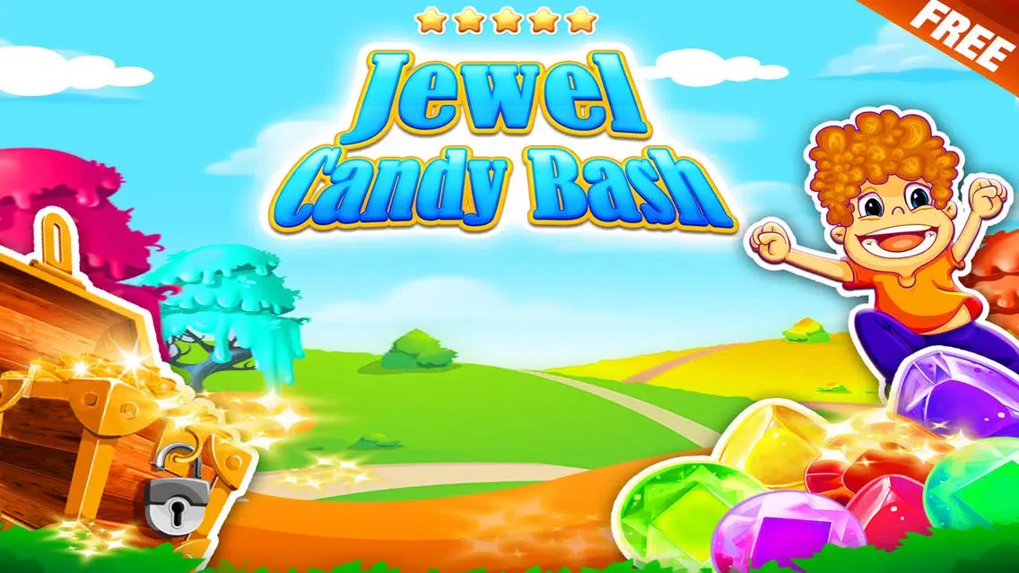 Jewel Candy Bash - be an alien pop hero to feed hungry babies monsters Screenshots