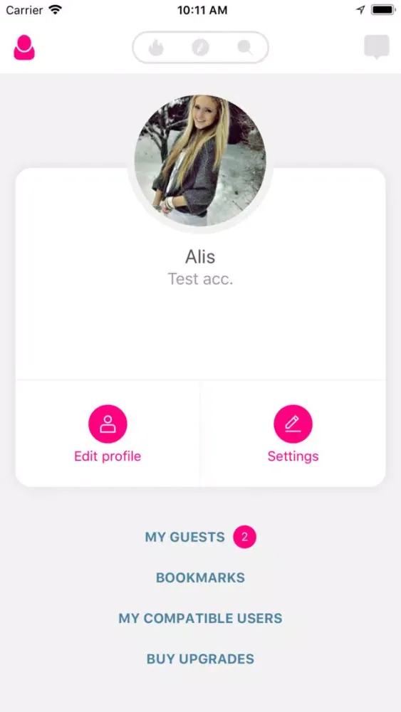 Capturas de pantalla de Purdy in Pink Social Dating