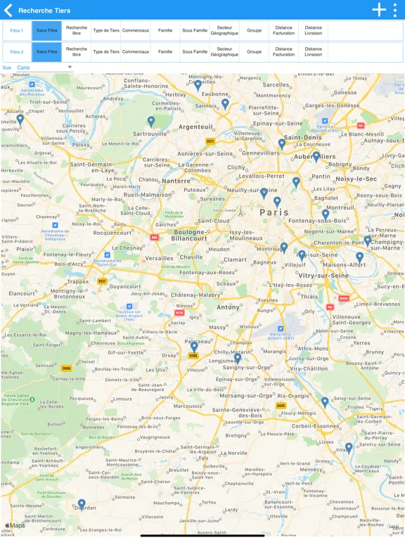 NuxiDev 5 Gestion CRM SAV iPad  Screenshots