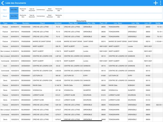 NuxiDev 5 Gestion CRM SAV iPad  Screenshots
