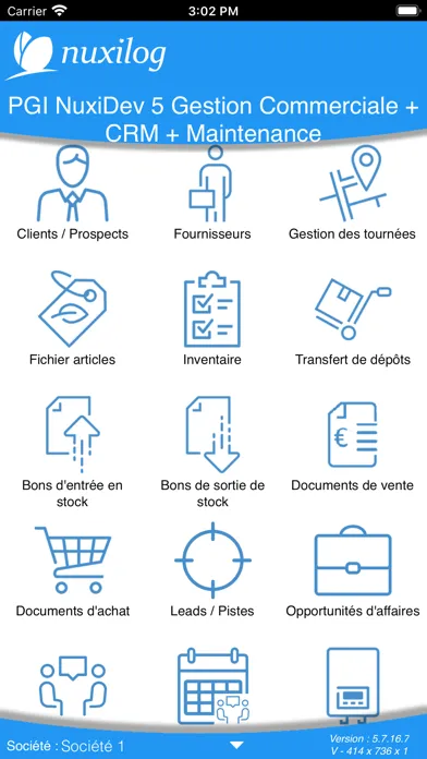 NuxiDev 5 Gestion CRM SAV Screenshots