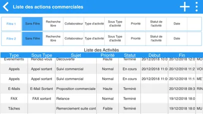 NuxiDev 5 Gestion CRM SAV Screenshots