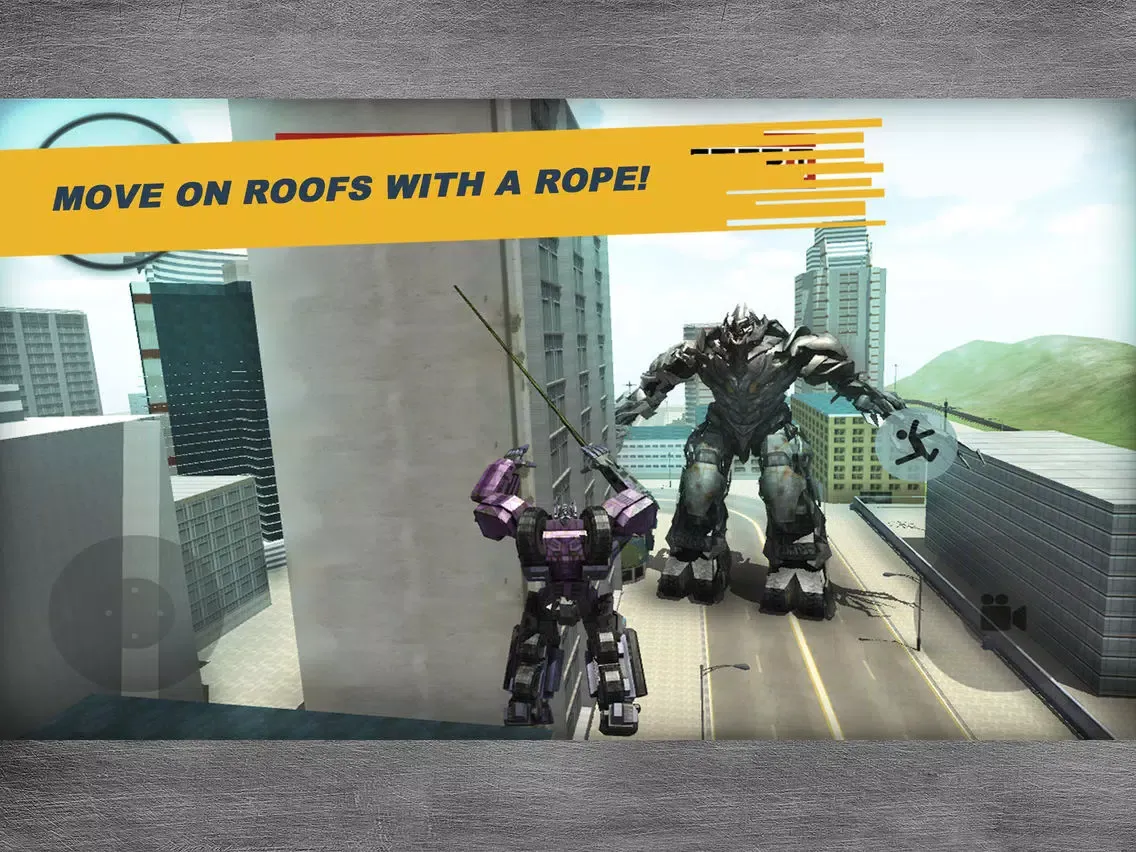Futuristic Robot: Rope Superhero iPad 應用截圖