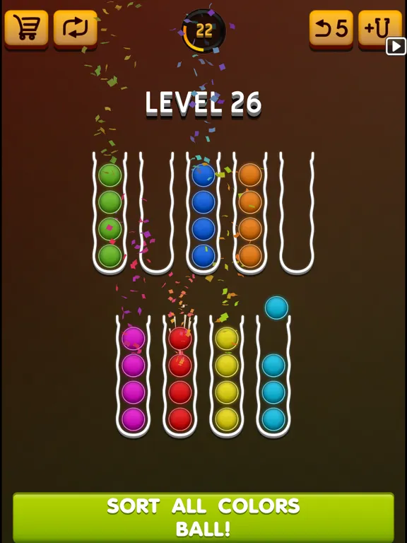 Sort Ball Puzzle iPad  Screenshots