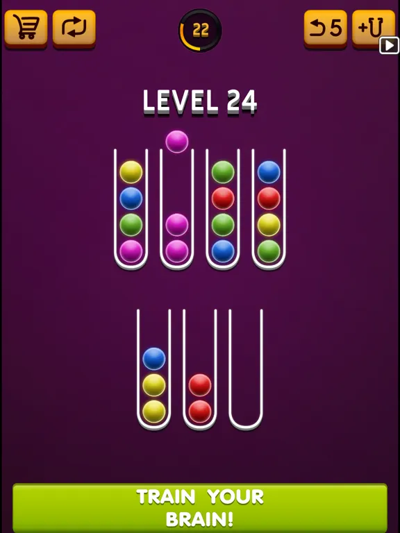 Sort Ball Puzzle iPad  Screenshots