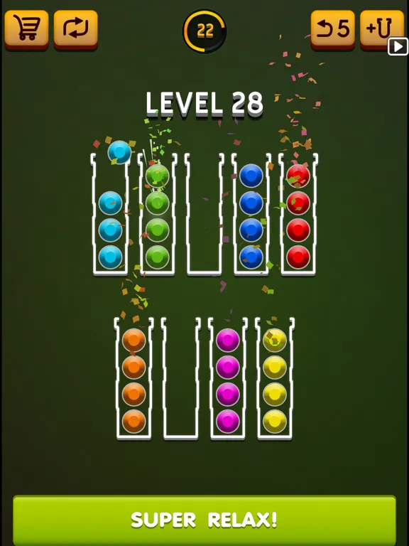 Sort Ball Puzzle iPad  Screenshots