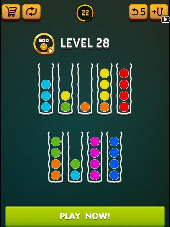Sort Ball Puzzle iPad  Screenshots