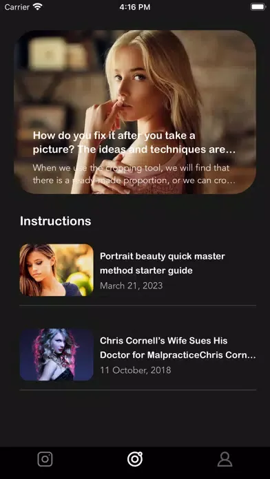 Screenshot di Figure Editing and Tutorials