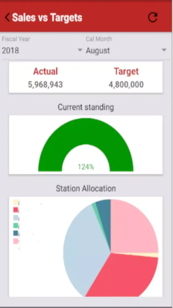 NVision BI Screenshots