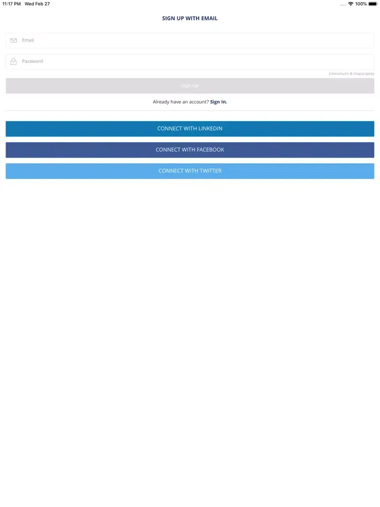 ARWA iPad 应用截图